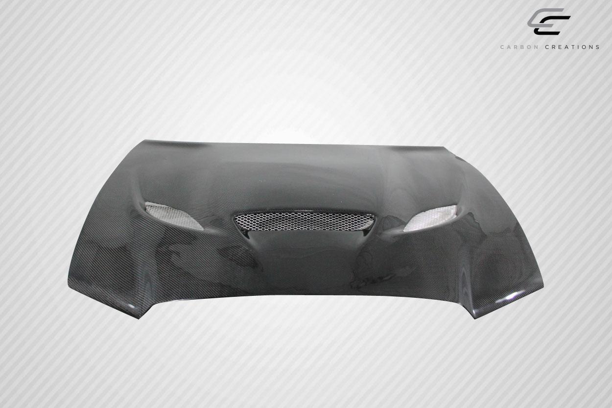 2011-2014 Dodge Charger Carbon Creations Hellcat Look Carbon Fiber Hood - Image 2