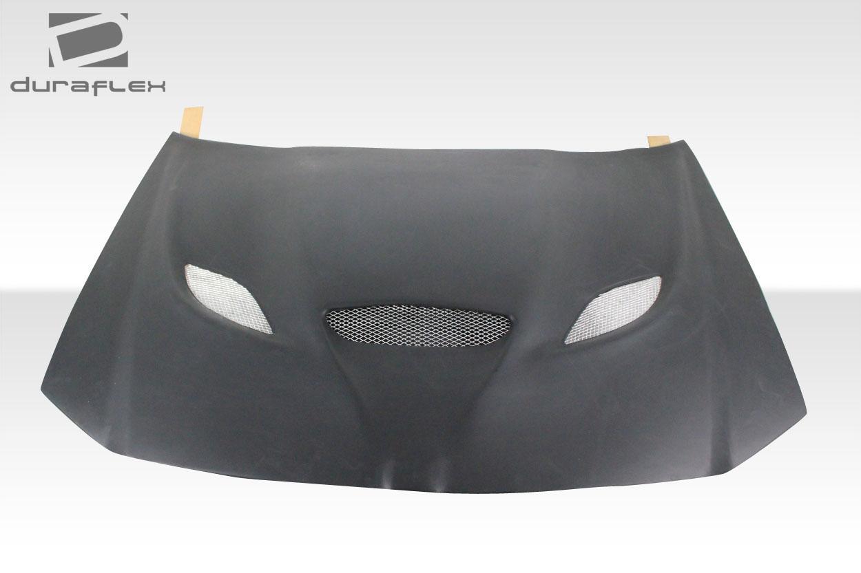 2005-2007 Dodge Magnum Duraflex Hellcat Look Hood - Image 3