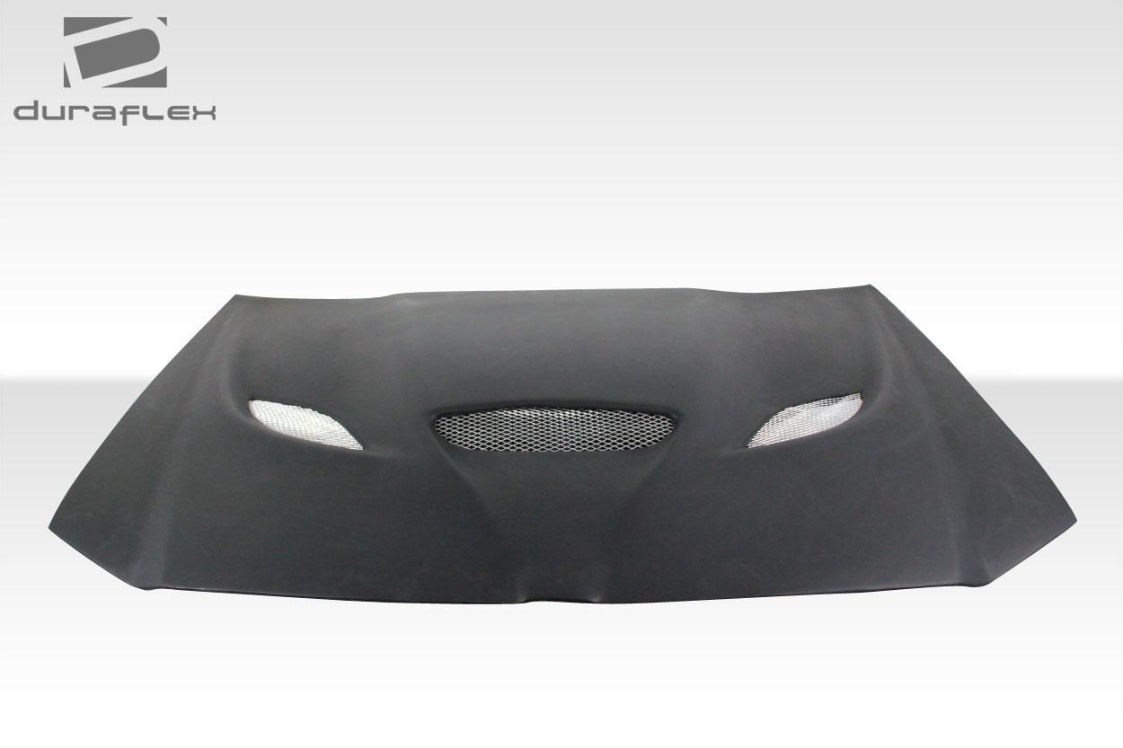 2005-2007 Dodge Magnum Duraflex Hellcat Look Hood - Image 4