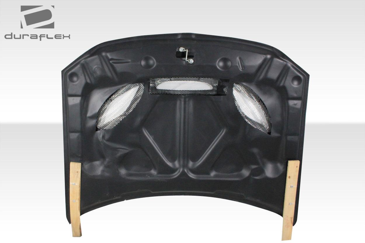 2005-2007 Dodge Magnum Duraflex Hellcat Look Hood - Image 6