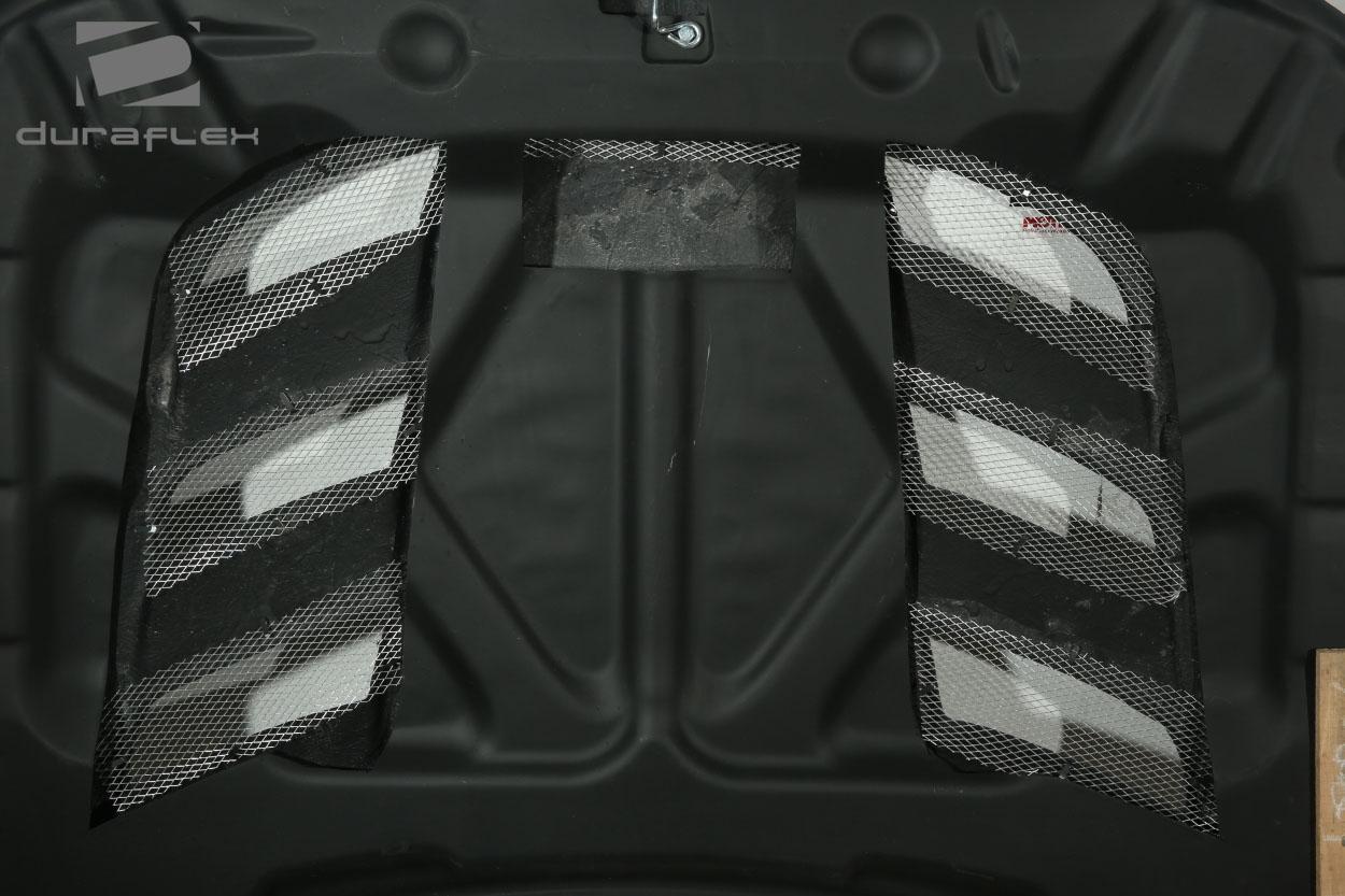 2005-2007 Dodge Magnum Duraflex Viper Look Hood - Image 8