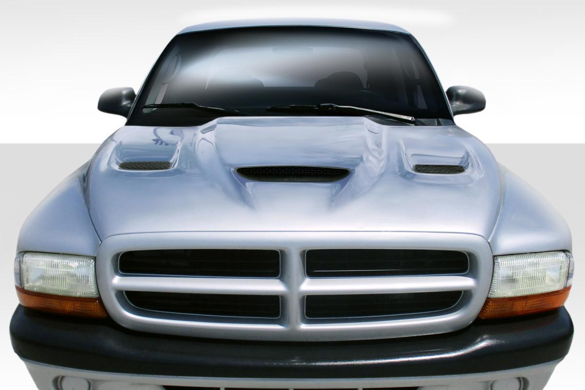 1997-2004 Dodge Dakota Duraflex Hellcat Look Hood - Image 1