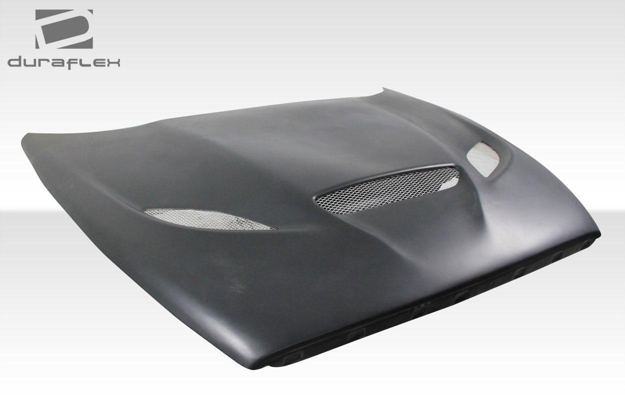 1997-2004 Dodge Dakota Duraflex Hellcat Look Hood - Image 5