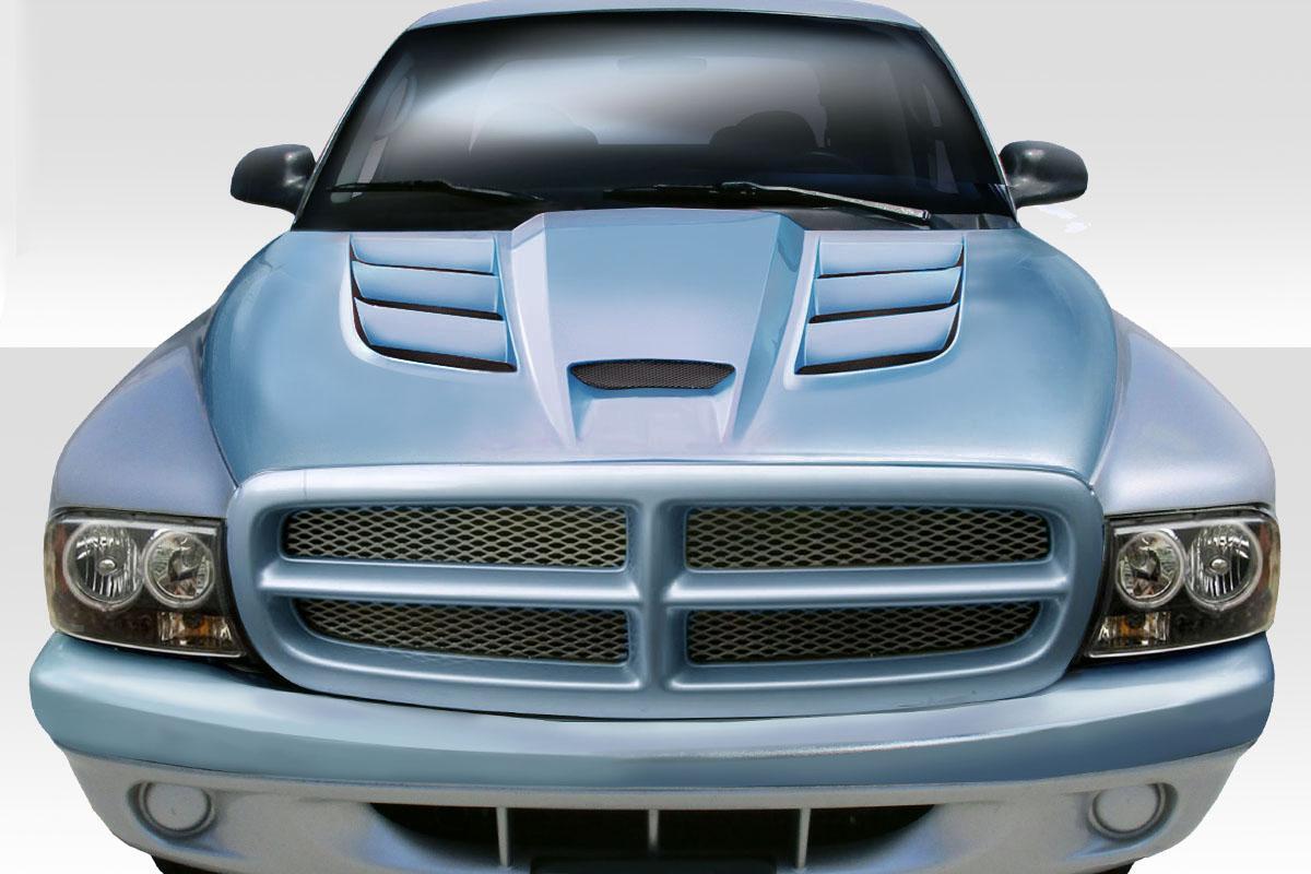 1997-2004 Dodge Dakota Duraflex Viper Look Hood - Image 1