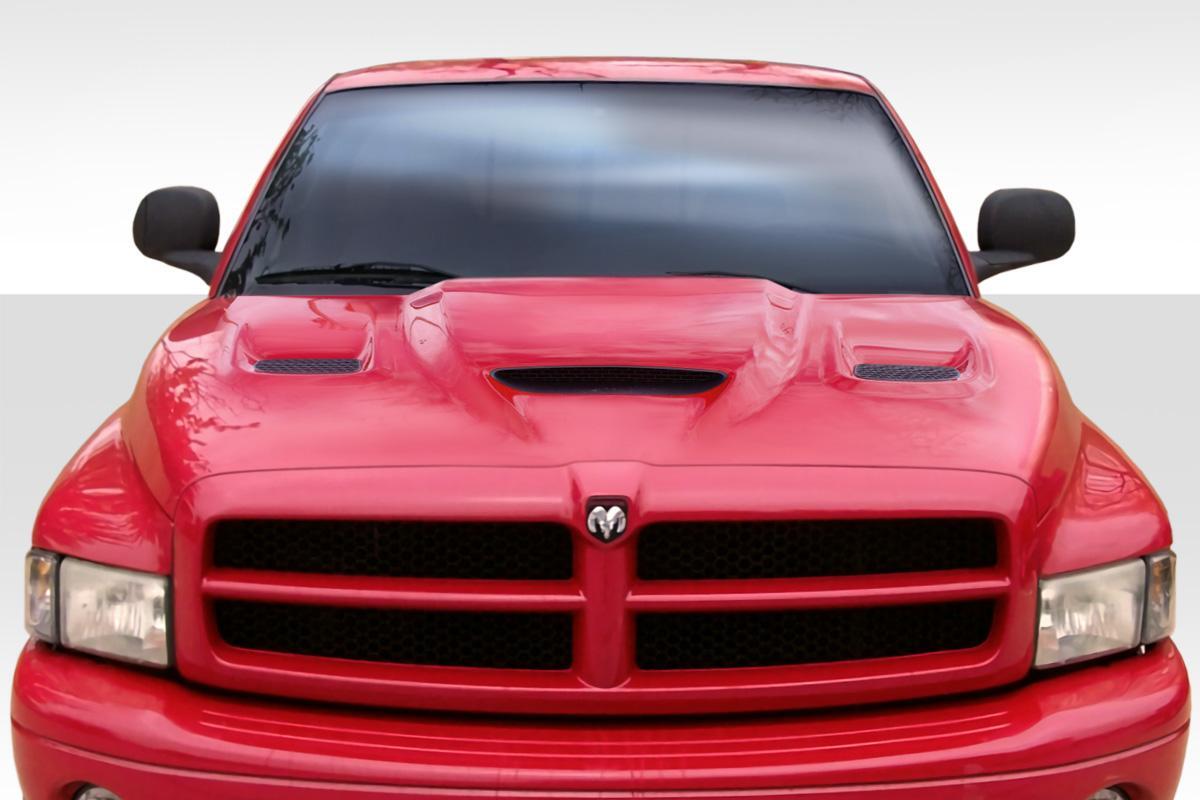 1994-2001 Dodge Ram Duraflex Hellcat Look Hood - Image 1