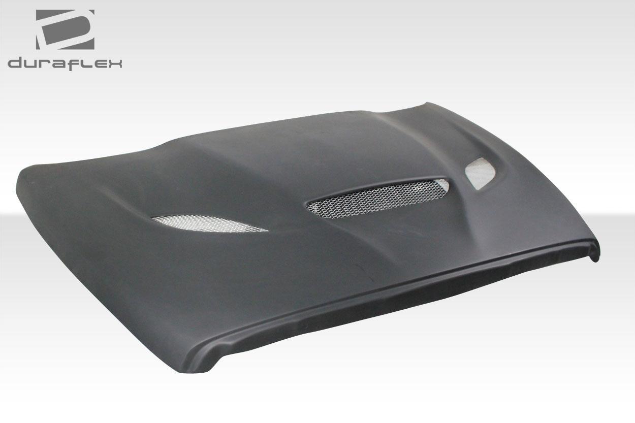 2002-2008 Dodge Ram Duraflex Hellcat Look Hood - Image 4