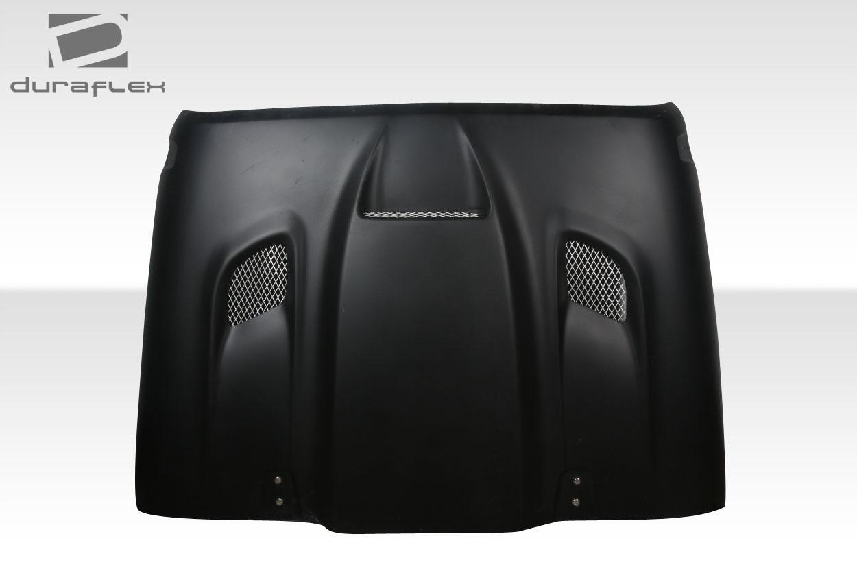 2007-2018 Jeep Wrangler Duraflex Hellcat Look Hood - Image 4