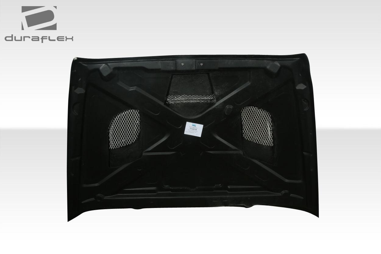 2007-2018 Jeep Wrangler Duraflex Hellcat Look Hood - Image 6