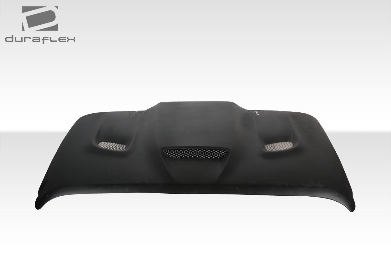 2007-2018 Jeep Wrangler Duraflex Hellcat Look Hood - Image 8