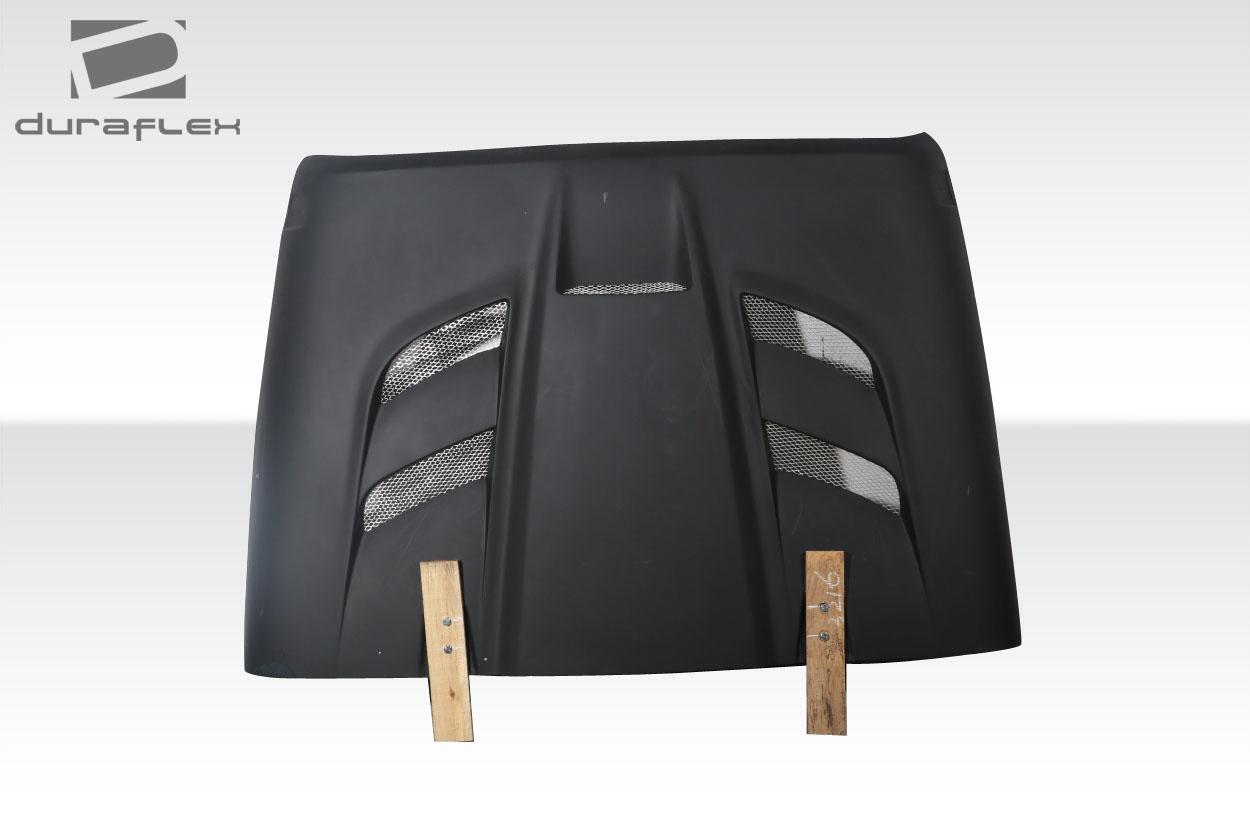 2007-2018 Jeep Wrangler Duraflex Viper Look Hood - Image 3