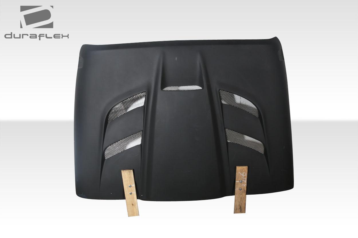 2007-2018 Jeep Wrangler Duraflex Viper Look Hood - Image 4