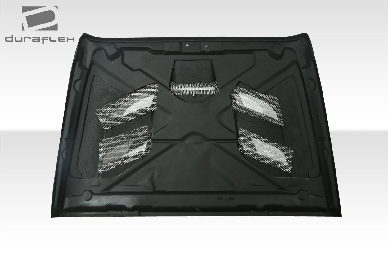 2007-2018 Jeep Wrangler Duraflex Viper Look Hood - Image 5