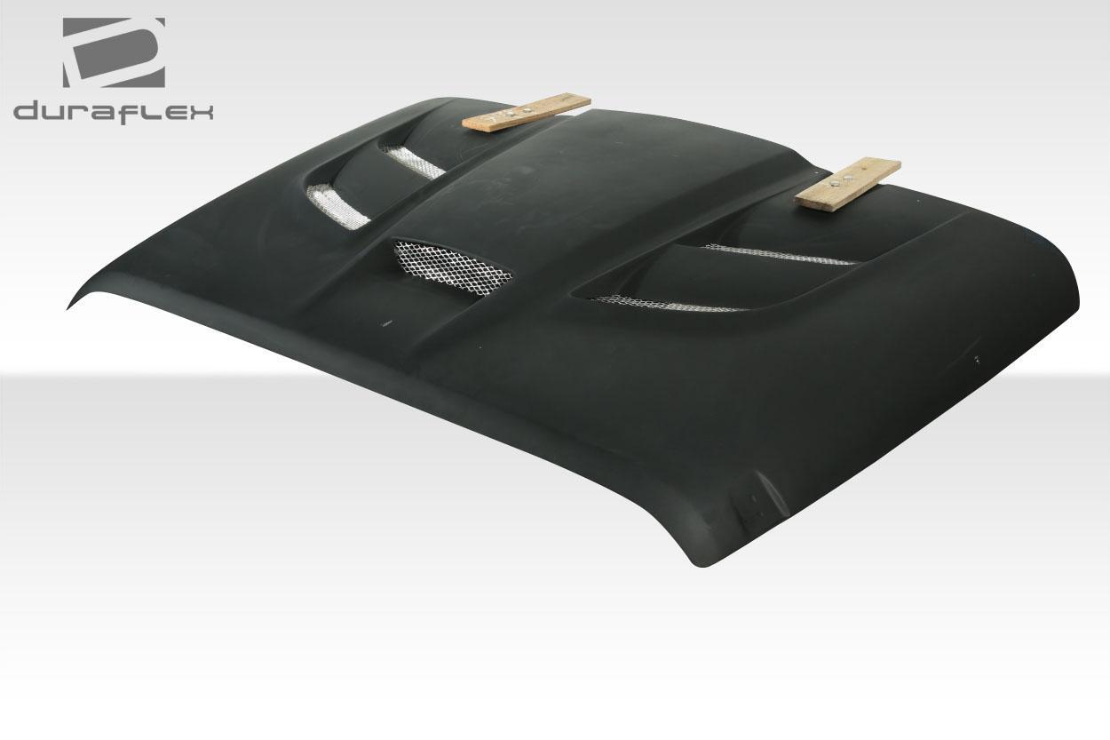 2007-2018 Jeep Wrangler Duraflex Viper Look Hood - Image 6