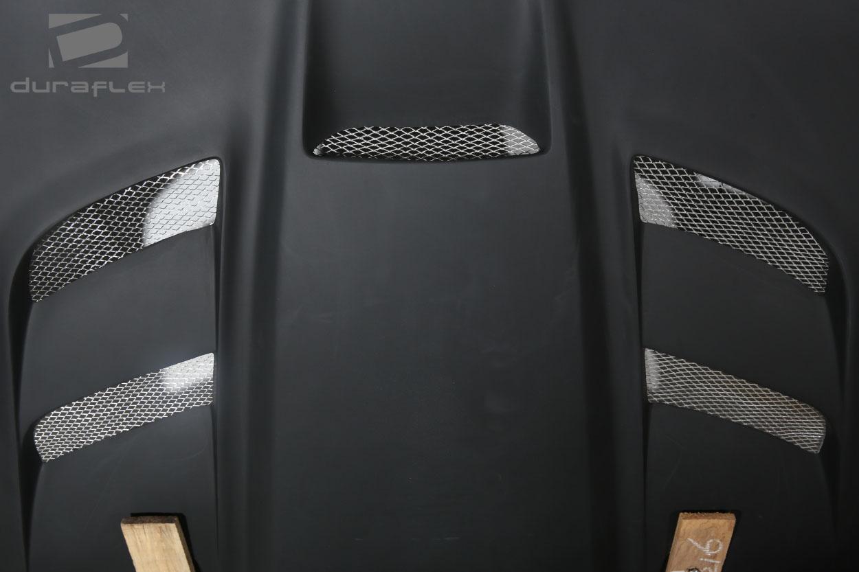 2007-2018 Jeep Wrangler Duraflex Viper Look Hood - Image 7