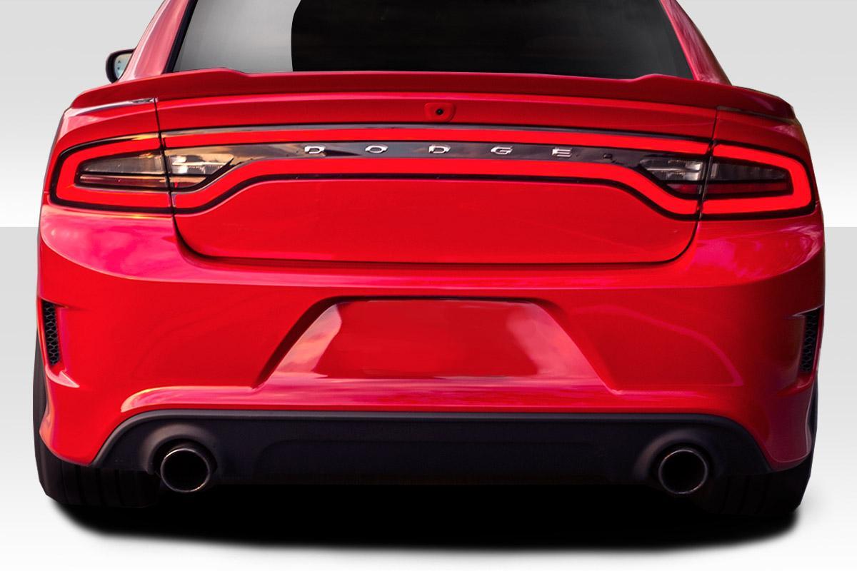 2015-2023 Dodge Charger Duraflex Hellcat Look Rear Bumper - Image 1