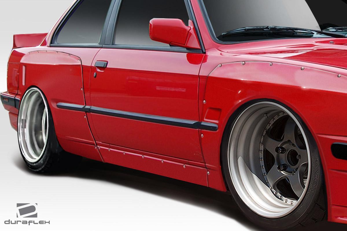 1984-1991 BMW 3 Series Duraflex TKO Side Skirts - Image 2