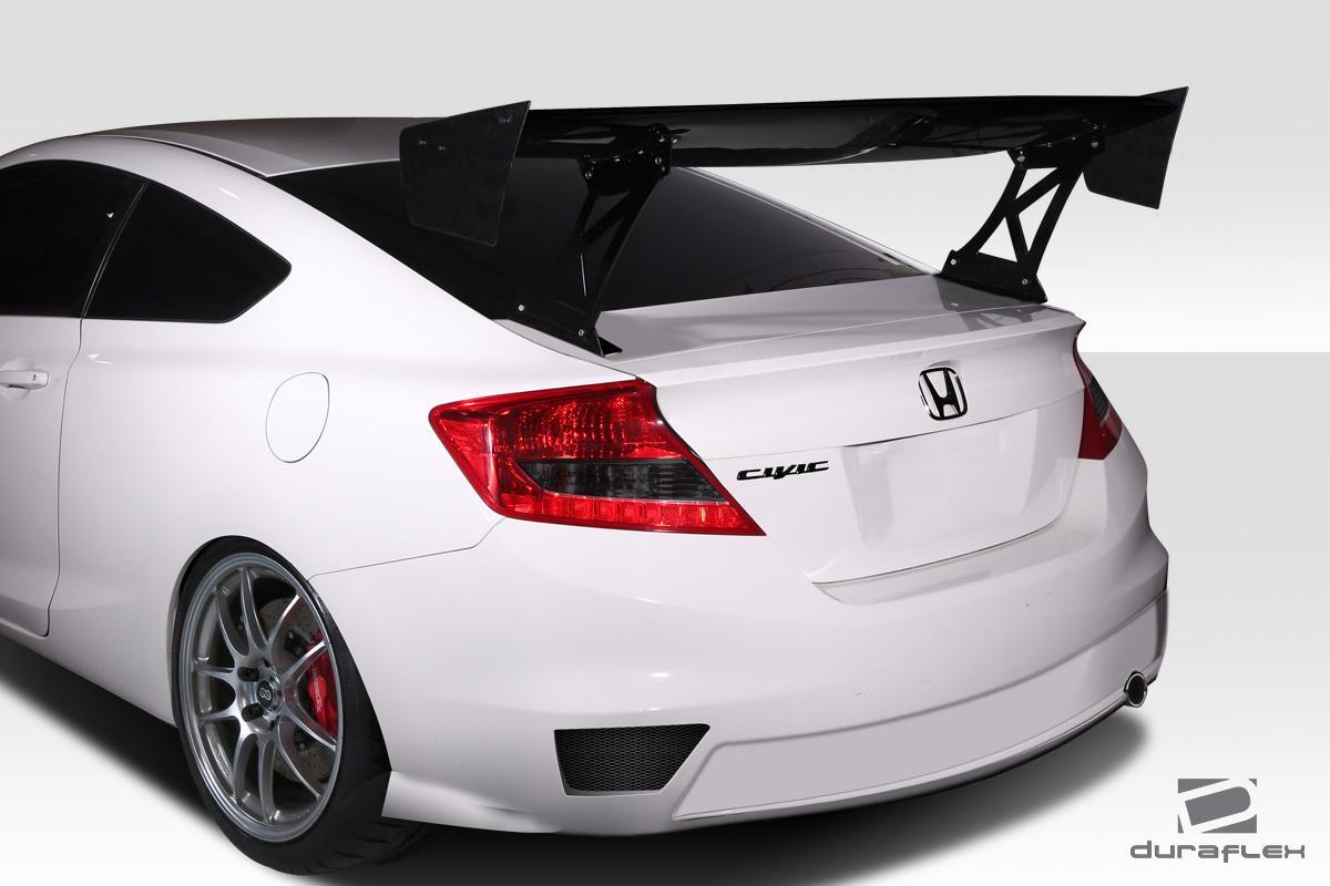 Universal 62" Duraflex VRX V1 Short Wing Complete Kit - 9 Piece - Image 2