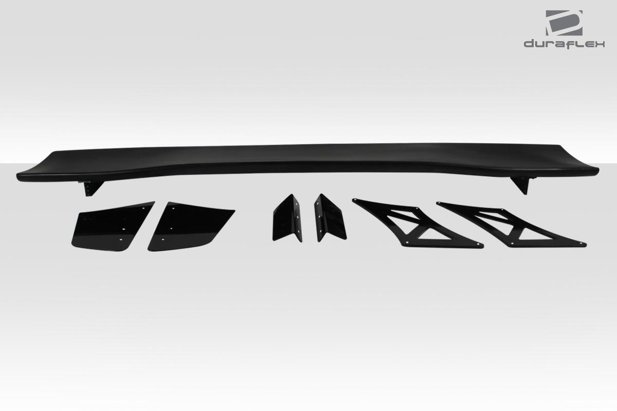 Universal 62" Duraflex VRX V1 Short Wing Complete Kit - 9 Piece - Image 3