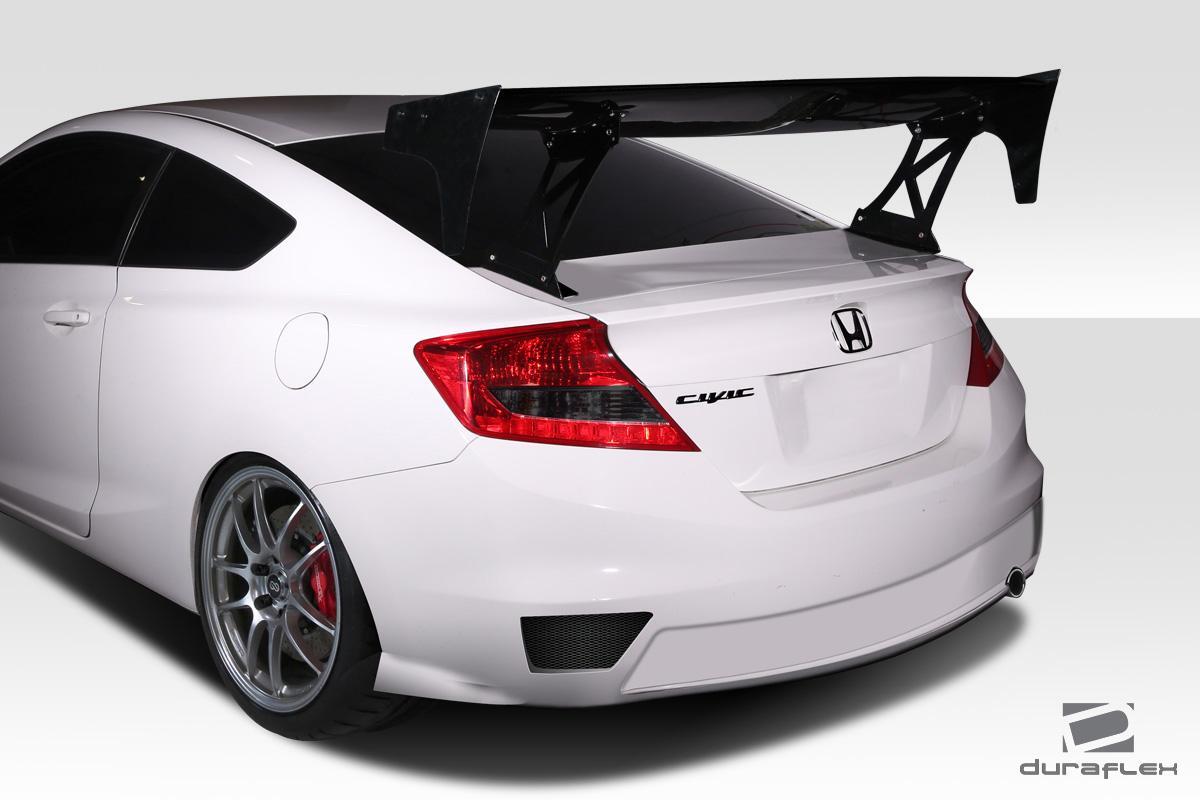 Universal 62" Duraflex VRX V2 Short Wing Complete Kit - 9 Piece - Image 2