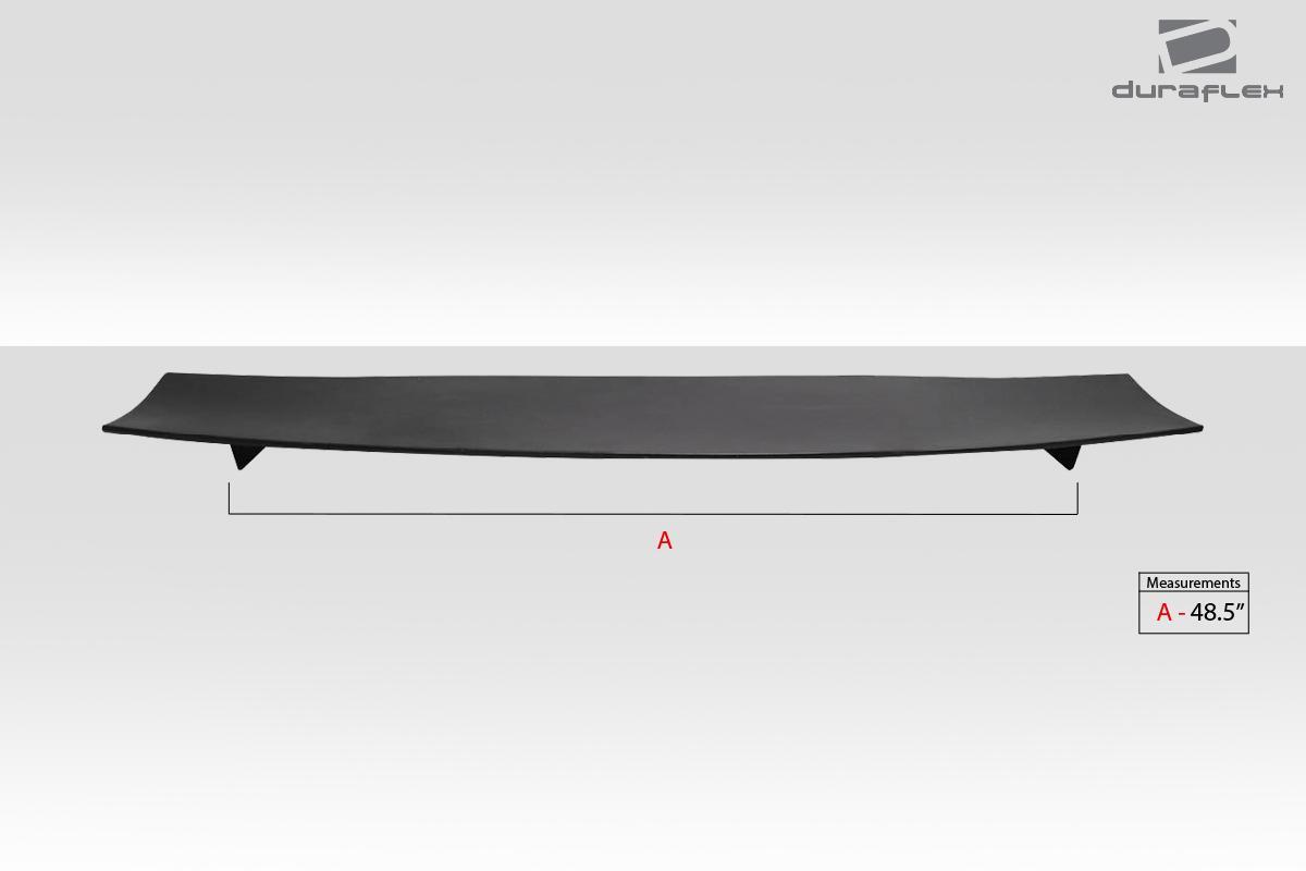 Universal 62" Duraflex VRX V2 Tall Wing Complete Kit - 9 Piece - Image 5