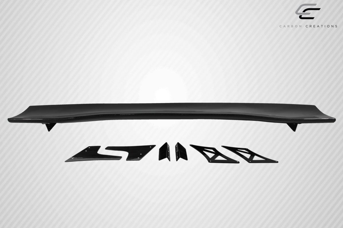 Universal 66" Carbon Creations DriTech VRX V2 Short Wing Complete Kit - 9 Piece - Image 4