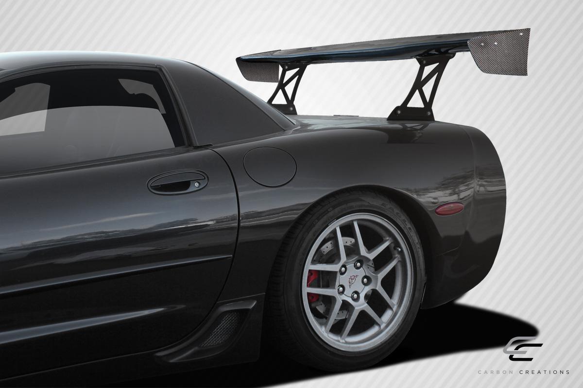 Universal 70" Carbon Creations DriTech VRX V1 Short Wing Complete Kit - 9 Piece - Image 3