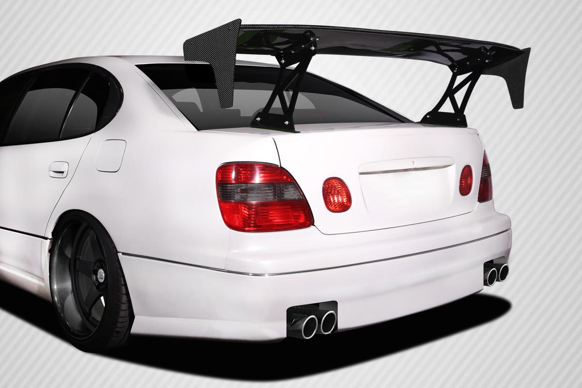 Universal 70" Carbon Creations DriTech VRX V2 Short Wing Complete Kit - 9 Piece - Image 1