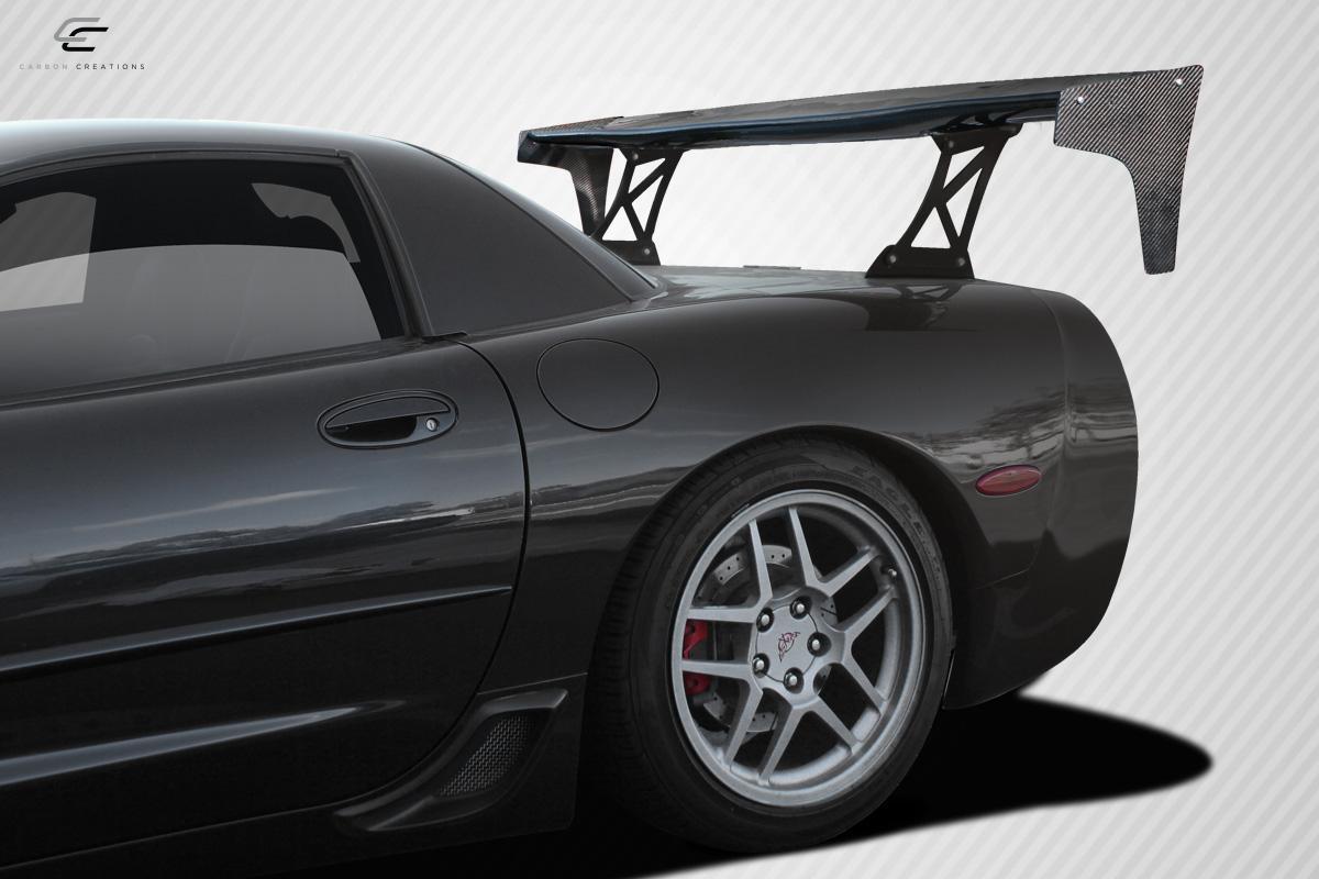 Universal 70" Carbon Creations DriTech VRX V2 Short Wing Complete Kit - 9 Piece - Image 3