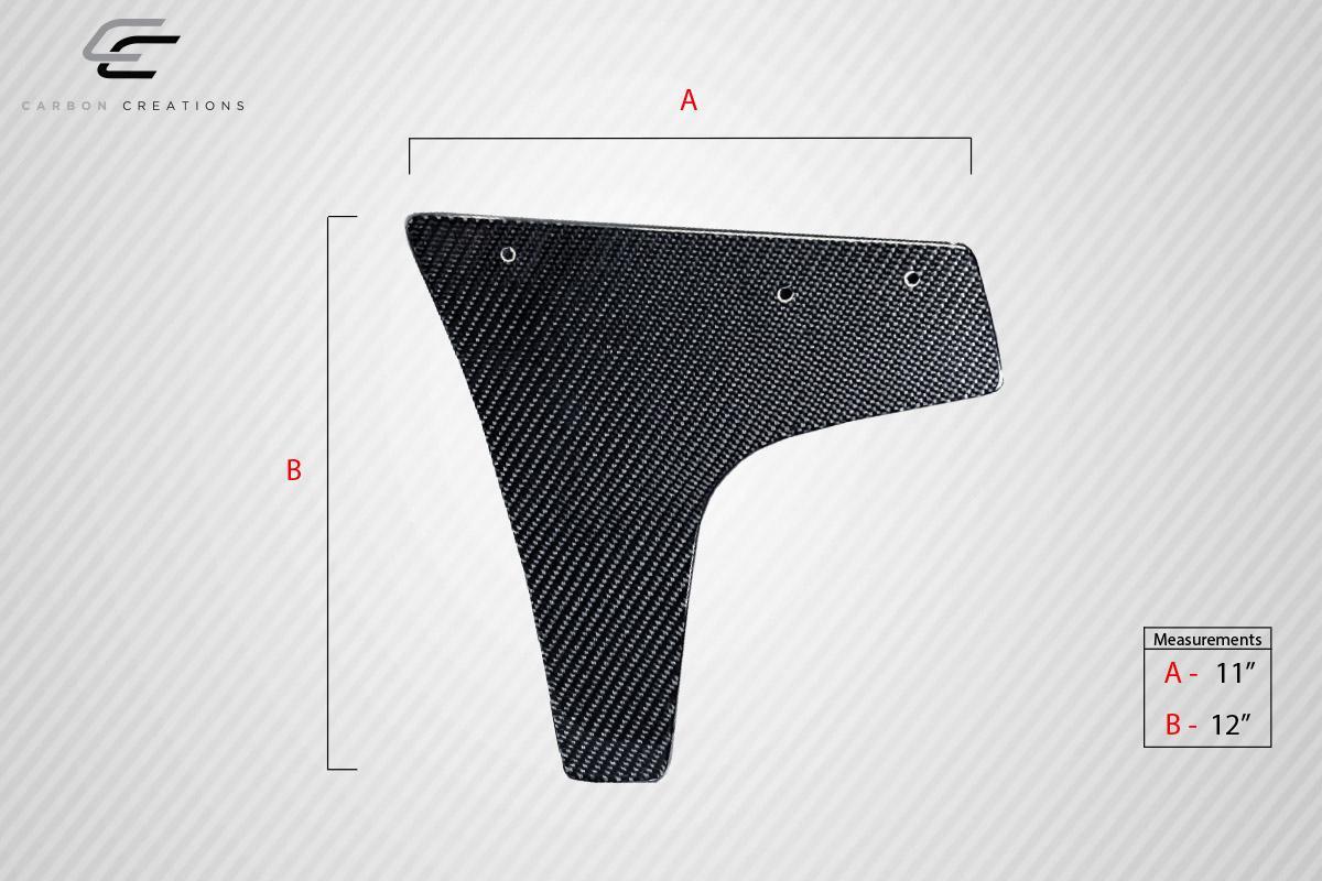 Universal 70" Carbon Creations DriTech VRX V2 Short Wing Complete Kit - 9 Piece - Image 7