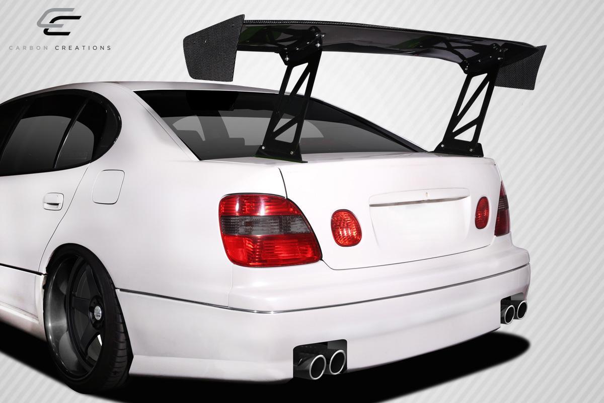 Universal 70" Carbon Creations DriTech VRX V1 Tall Wing Complete Kit - 9 Piece - Image 2