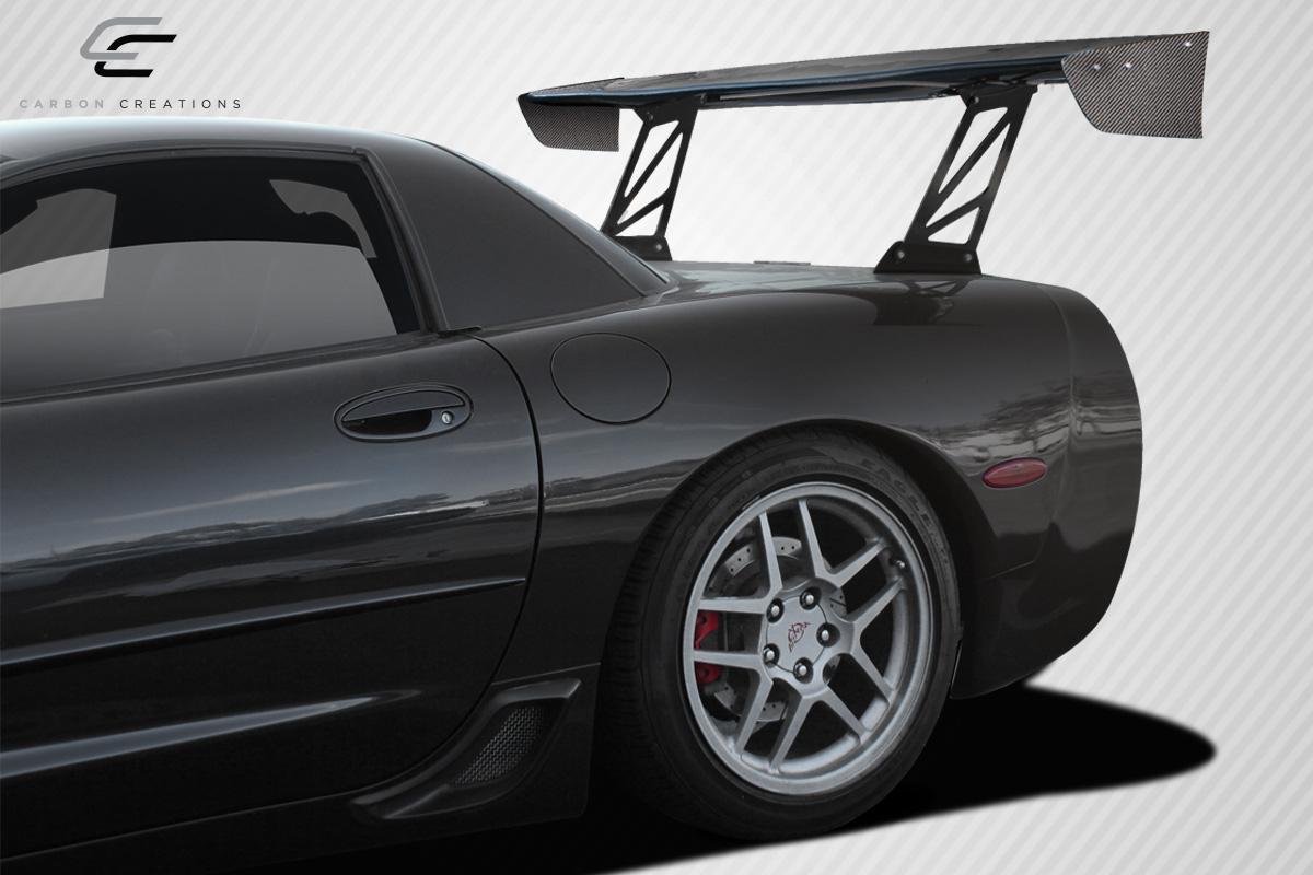 Universal 70" Carbon Creations DriTech VRX V1 Tall Wing Complete Kit - 9 Piece - Image 3