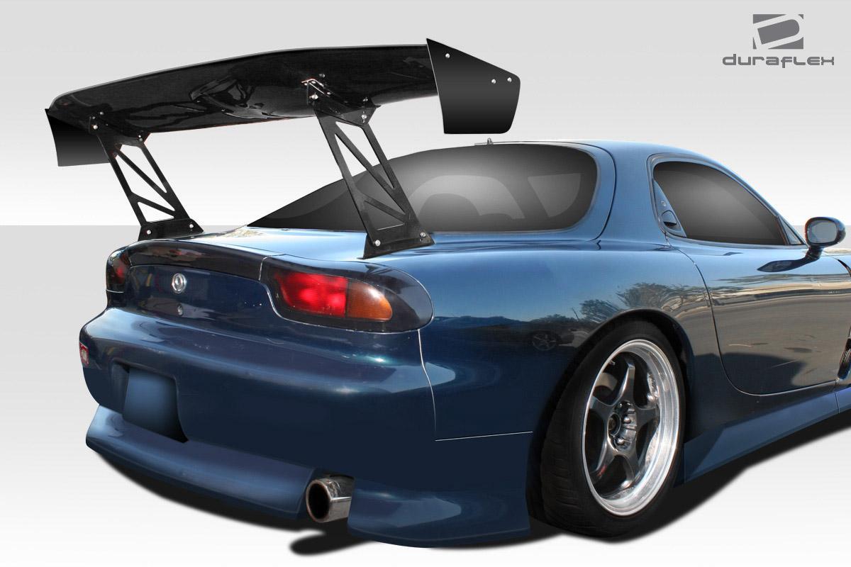 Universal 74" Duraflex VRX V1 Tall Wing Complete Kit - 9 Piece - Image 2