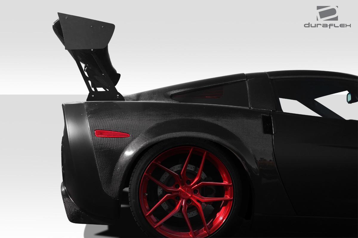 Universal 74" Duraflex VRX V1 Tall Wing Complete Kit - 9 Piece - Image 3