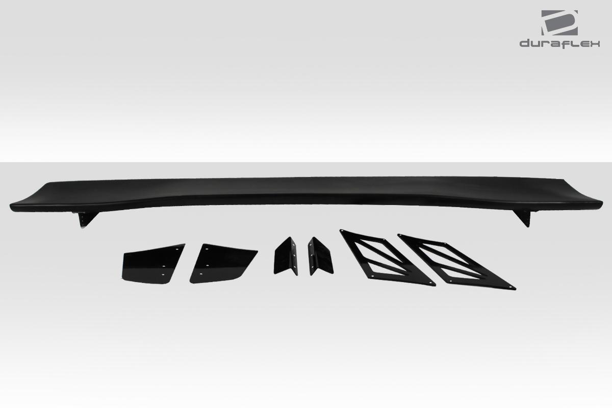 Universal 74" Duraflex VRX V1 Tall Wing Complete Kit - 9 Piece - Image 4
