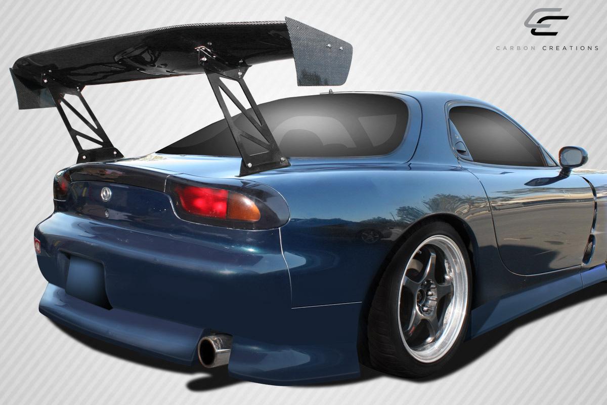 Universal 74" Carbon Creations DriTech VRX V1 Tall Wing Complete Kit - 9 Piece - Image 2