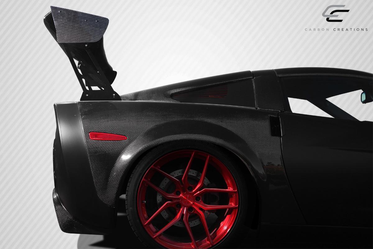 Universal 74" Carbon Creations DriTech VRX V1 Tall Wing Complete Kit - 9 Piece - Image 3