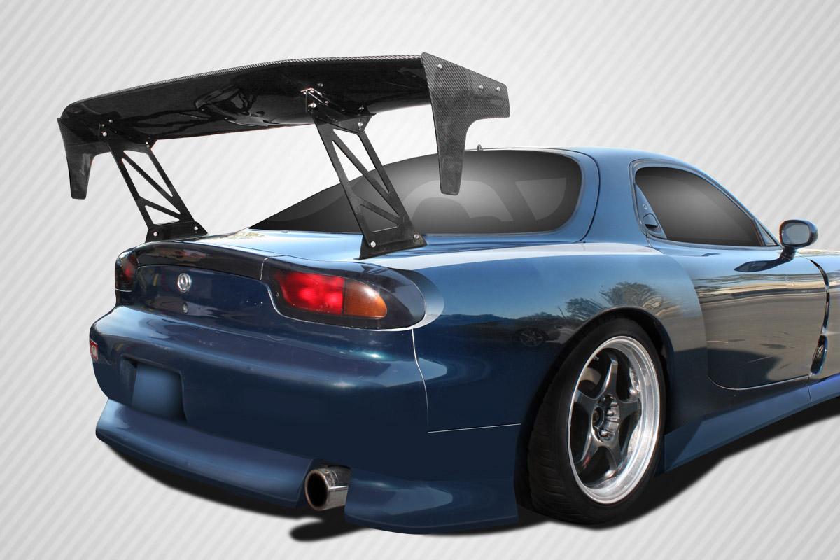 Universal 74" Carbon Creations DriTech VRX V2 Tall Wing Complete Kit - 9 Piece - Image 1