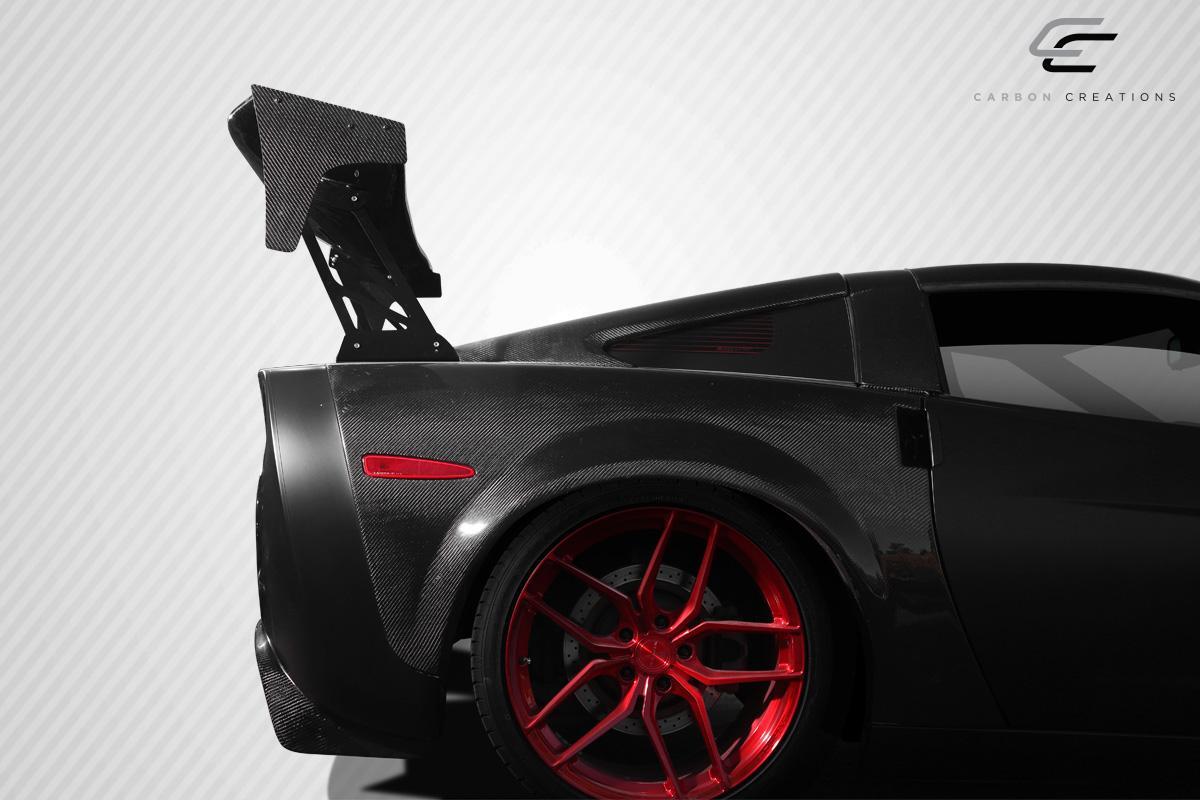 Universal 74" Carbon Creations DriTech VRX V2 Tall Wing Complete Kit - 9 Piece - Image 3