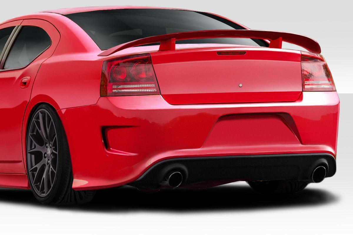2006-2010 Dodge Charger Duraflex Hellcat Look Rear Bumper - Image 1