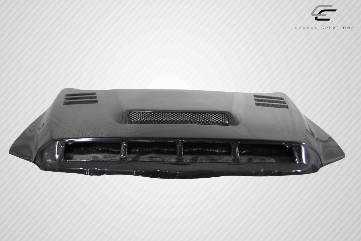 2014-2021 Toyota Tundra Carbon Creations RK-S Carbon Fiber Hood - Image 3