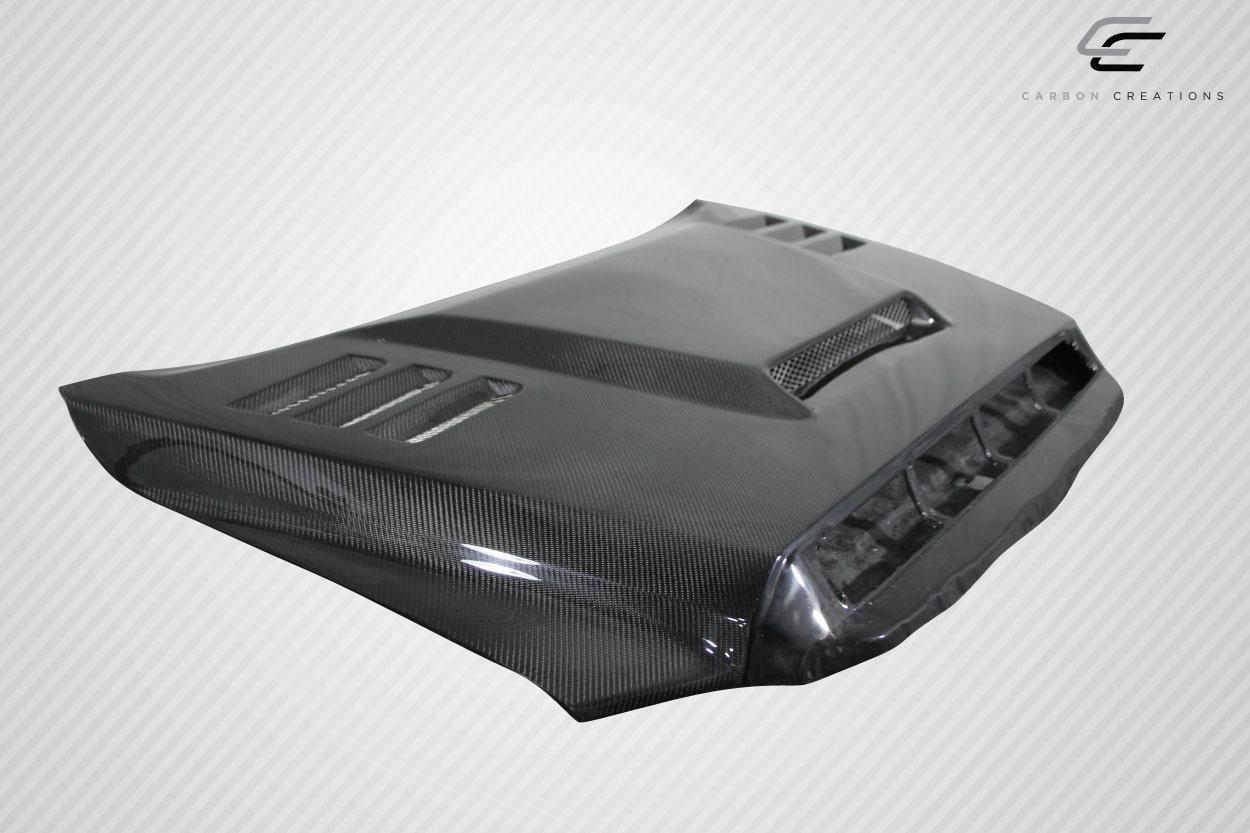 2014-2021 Toyota Tundra Carbon Creations RK-S Carbon Fiber Hood - Image 4