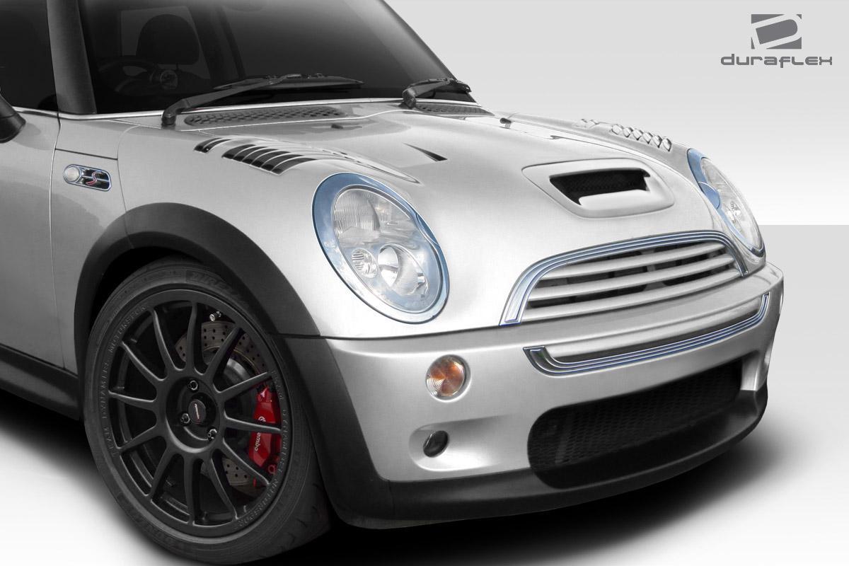 2002-2008 MINI Cooper Duraflex Racer Hood - Image 2