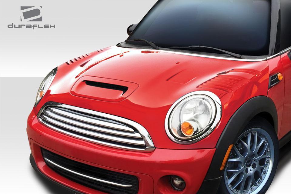 2007-2015 MINI Cooper Duraflex Racer Hood - Image 2