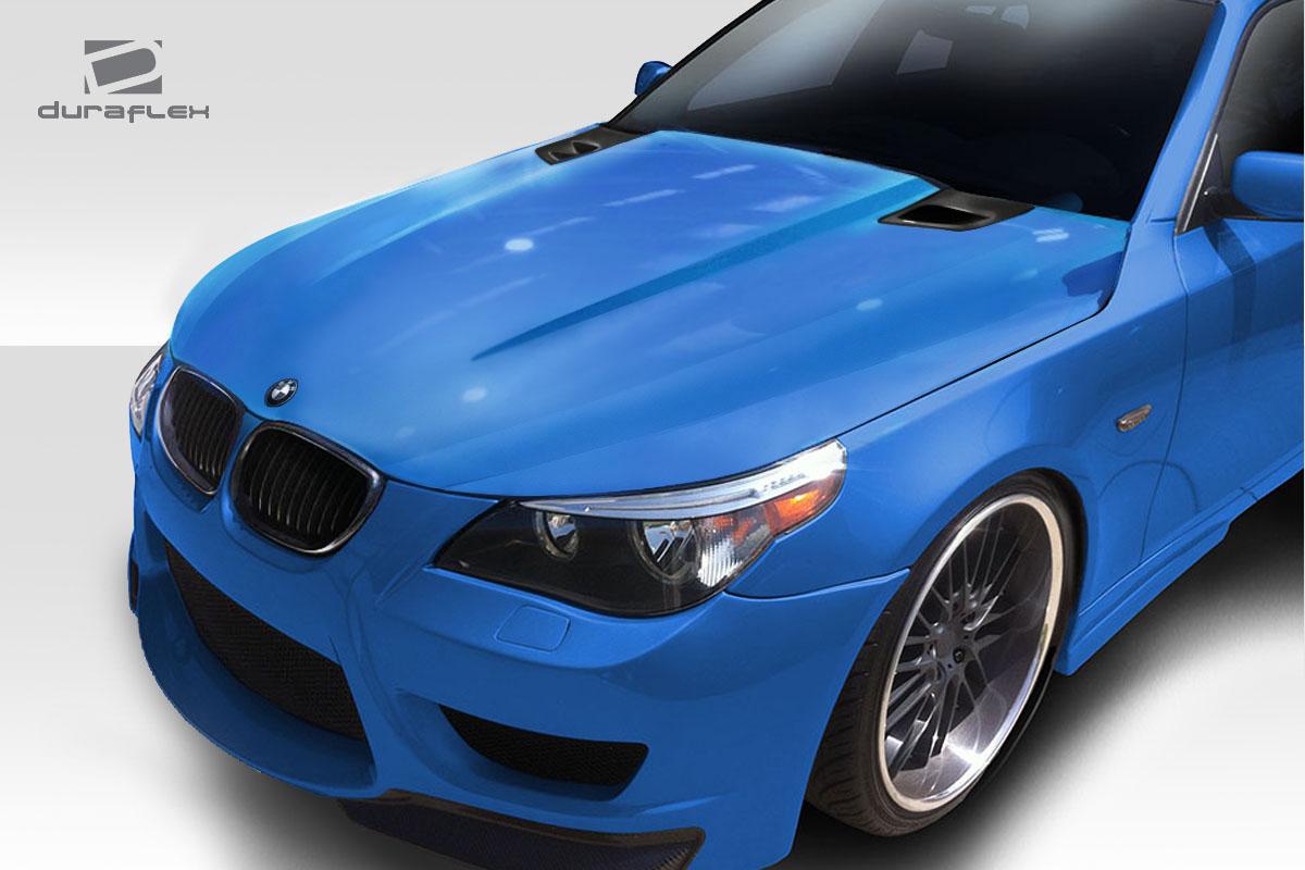 2004-2010 BMW 5 Series Duraflex DTM Hood - Image 2