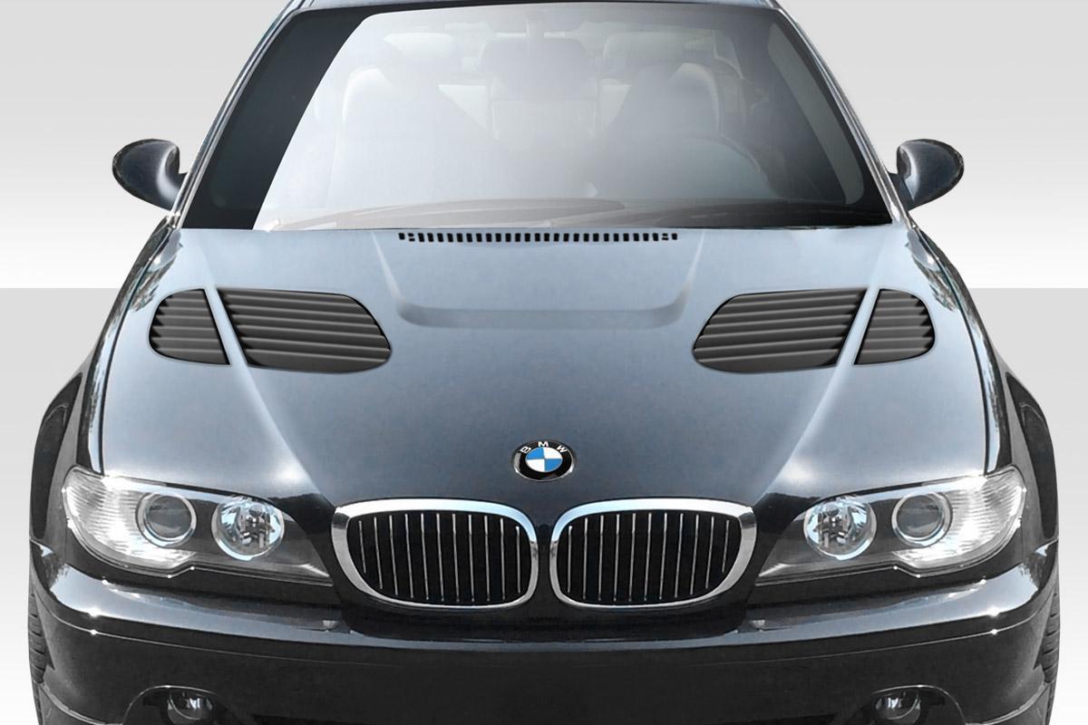 2004-2006 BMW 3 Series Duraflex GTR Hood - Image 1