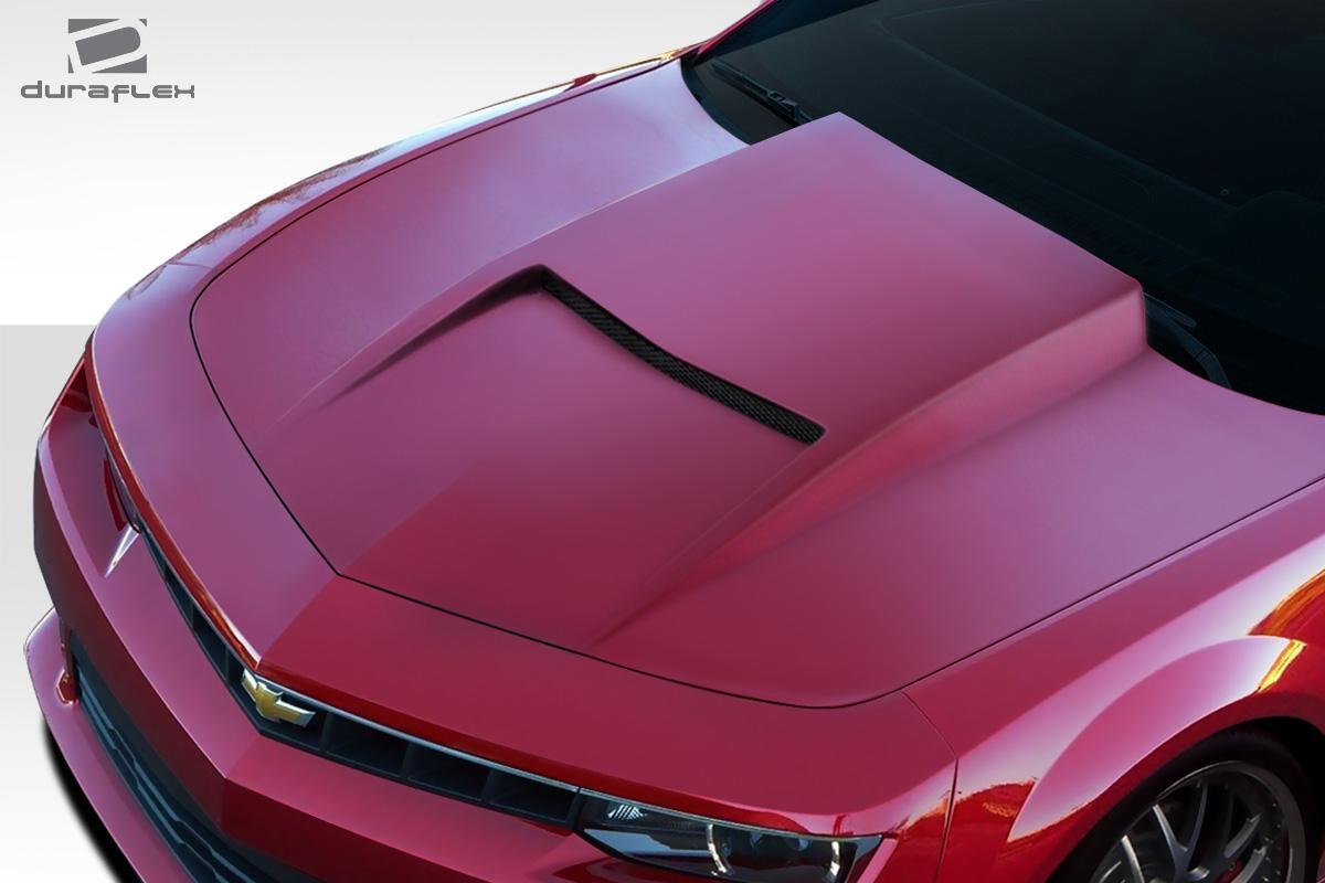 2010-2015 Chevrolet Camaro Duraflex Viper Look Hood - Image 2