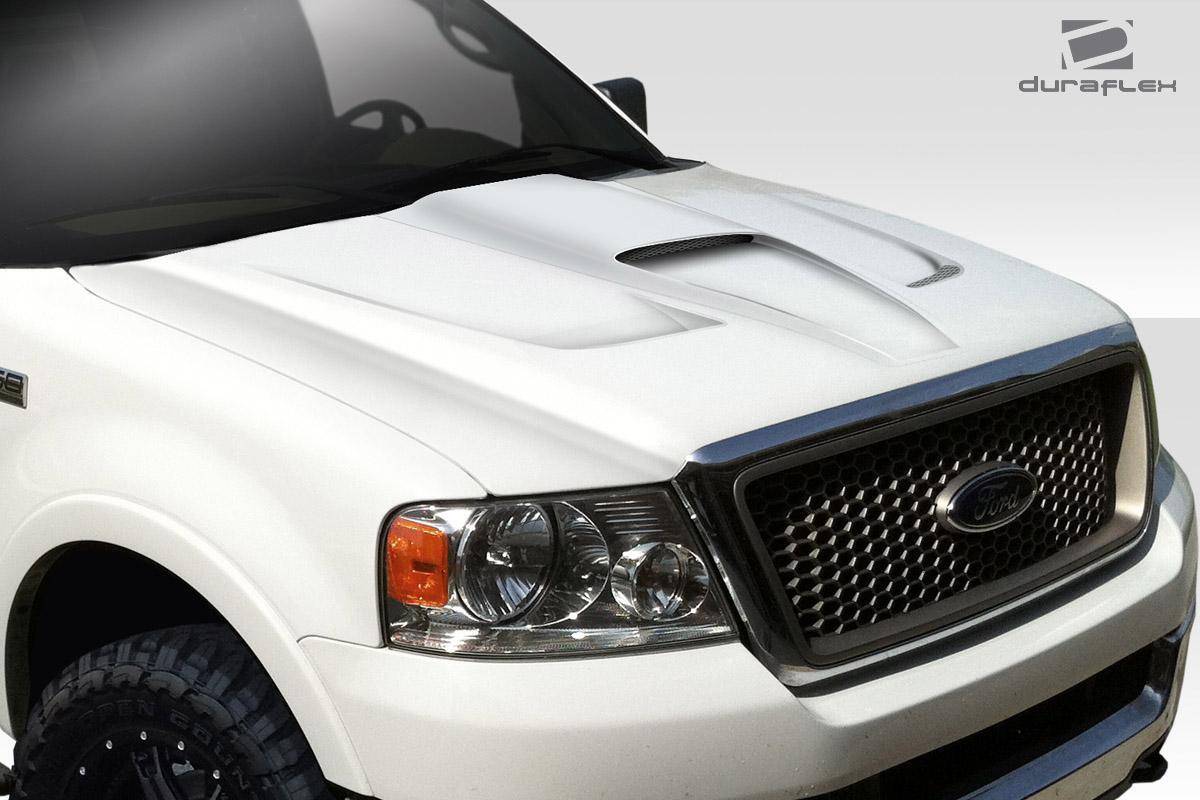 2004-2008 Ford F150 Duraflex Shark Hood - Image 2