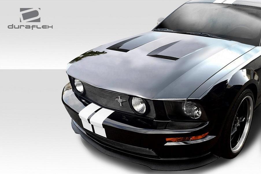 2005-2009 Ford Mustang Duraflex CVX Hood - Image 2