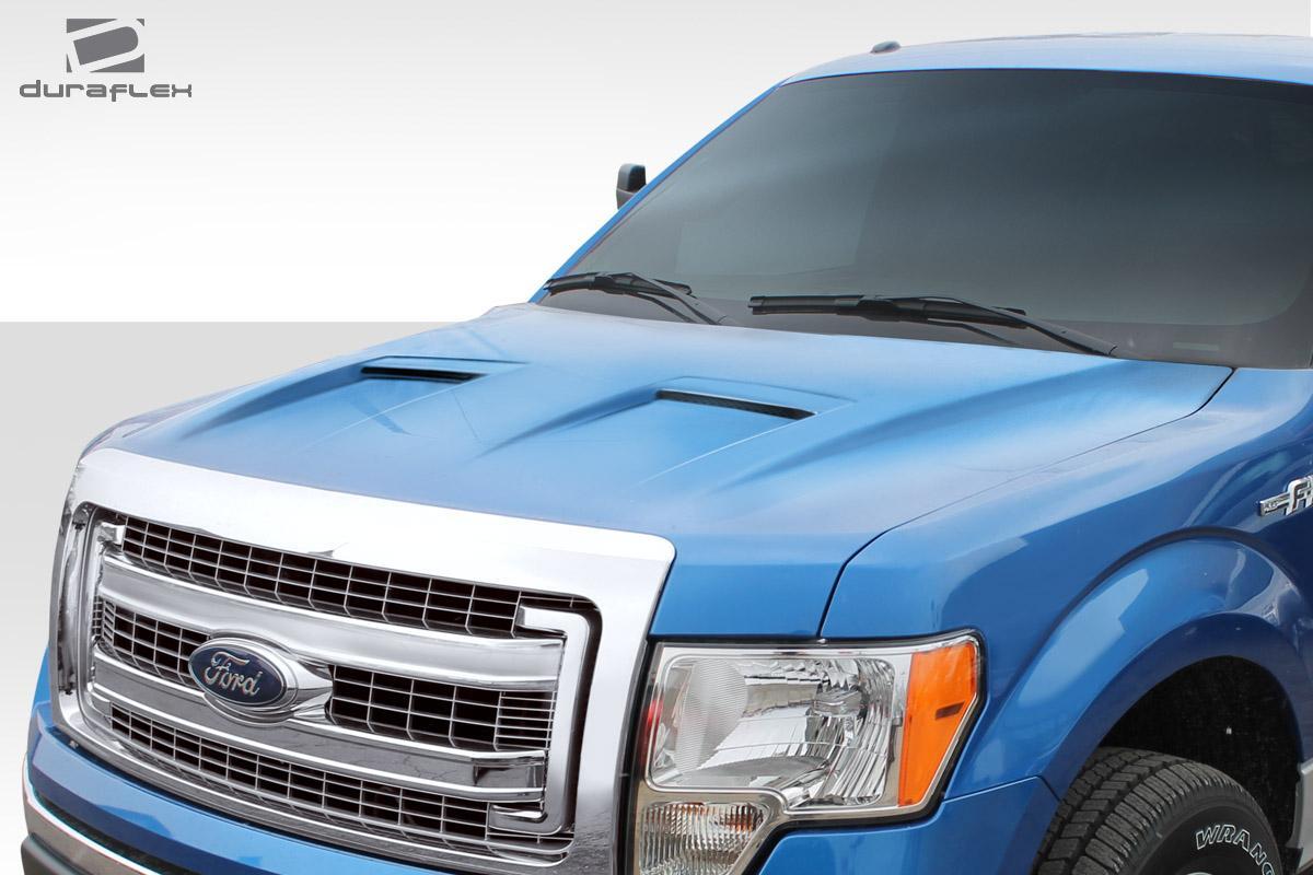 2009-2014 Ford F150 Duraflex Ram Air Hood - Image 2