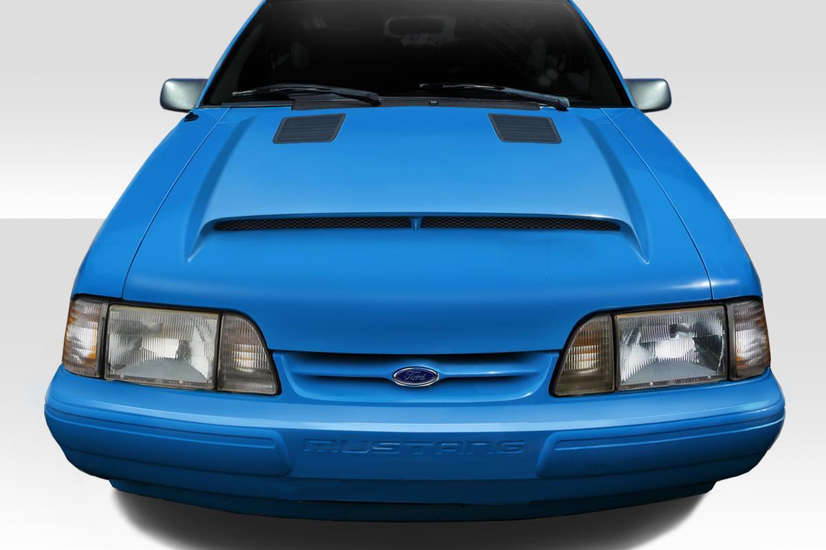 1987-1993 Ford Mustang Duraflex GT500 Hood - Image 1